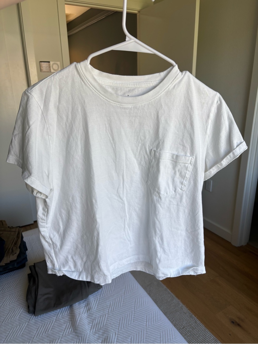 Everlane White Pocket Tee